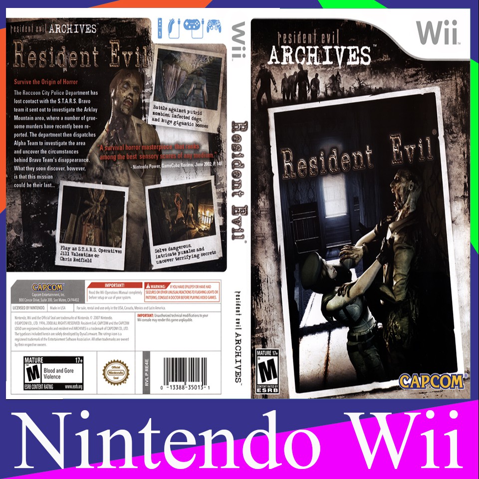 Resident Evil Archives - Resident Evil (USA)[WII]