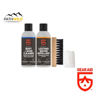 ชุดทำความสะอาด และเคลือบกันน้ำบนรองเท้าบูทหนัง GEAR AID Revivex Leather Boot Care Kit