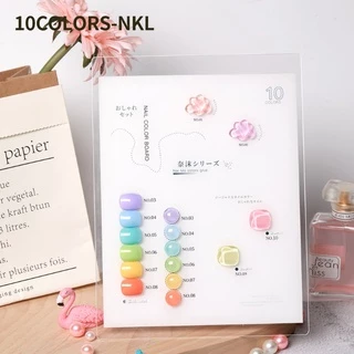 สีทาเล็บ โทนลูกกวาด แฟนชัน พาสเทล สีเจล NKL Set 15ml. แบรนด์ AS ชื่อดัง คุณภาพดี ราคาไม่แพง
