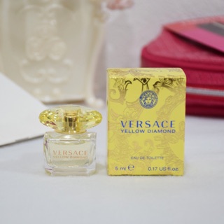 (แท้100%)Versace Yellow Diamond Eau De Toilette ขนาด 5ml