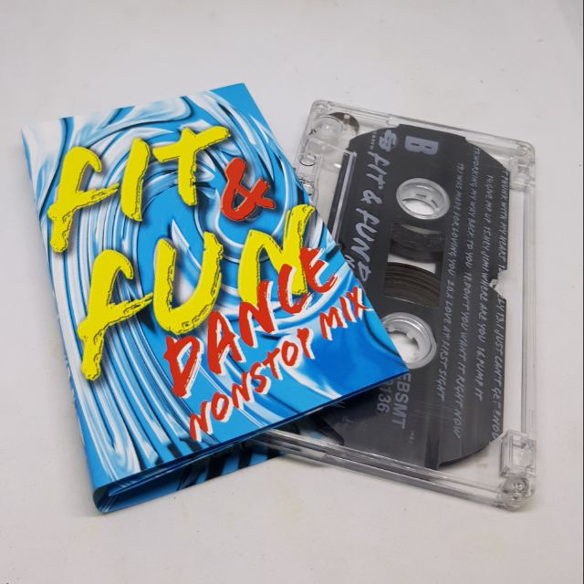 เทปเพลง FIT&FUN DANCE เทปคลาสเซ็ต เพลงยุค80/90