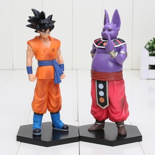 โมเดลฟิกเกอร์ Dragon Ball Destruction of God Champa สีดํา จํานวน 2 ชิ้น ต่อชุด