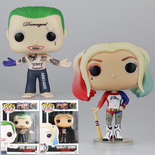 Funko Pop ! DC 《Suicide Squad》 Harley Quinn Joker  Action Figure Collection Toys model Dolls