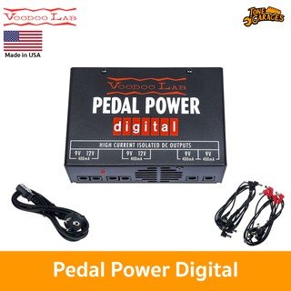 Voodoo Lab Pedal Power Digital พาวเวอร์ซัพพลาย Power Supply จ่ายไฟ เอฟเฟค Pedalboard พร้อมสายไฟพ่วง Made in USA