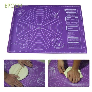 EPOCH Useful Silicone Baking Mat With Scale Baking  Accessories Rolling Dough Pad 45x60cm Purple Pastry Tools Kitchen Gadgets Kitchen Tools Fondant Mat/Multicolor