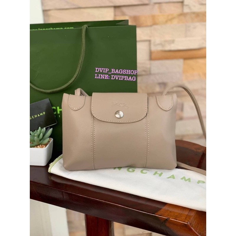Longchamp Le Pliage Cuir Crossbody Bag แท้💯%