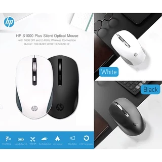 พร้อมส่ง!!! เมาส์ไร้สาย ไร้เสียงคลิก HP (Hewlett-Packard) S1000 Silent Mouse USB Wireless Mouse 1600DPI USB