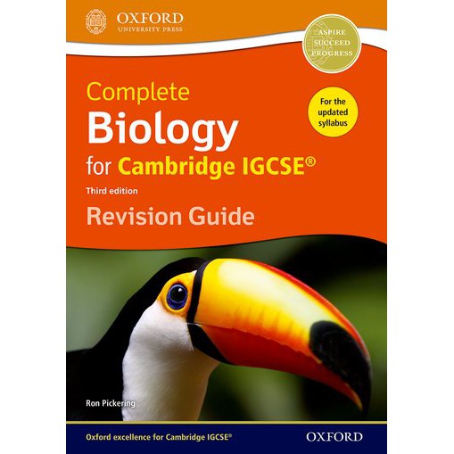 ชีววิทยาที่สมบูรณ์สําหรับคู่มือการแก้ไข Cambridge IGCSE: ฉบับที่สาม (รวมนักวิชาการ)