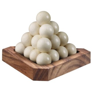 ของเล่นไม้ ปิระมิดลูกบอล (Ball Pyramid Wooden Puzzle)