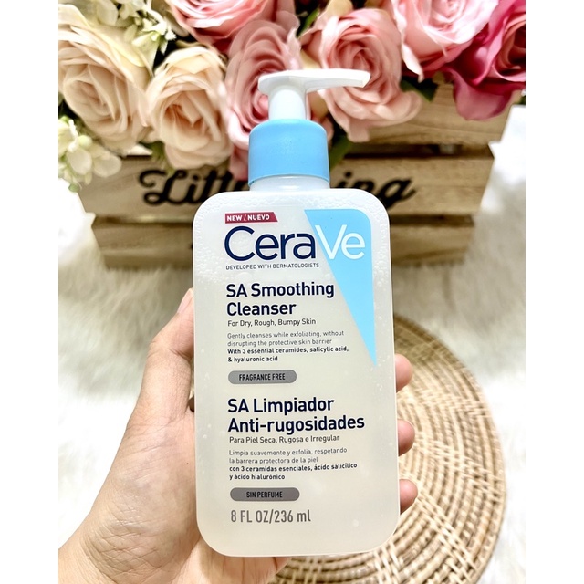 cerave Sa smoothing cleanser