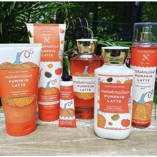 (แท้) Bath&amp;Body Works MARSHMALLOW PUMPKIN LATTE collection