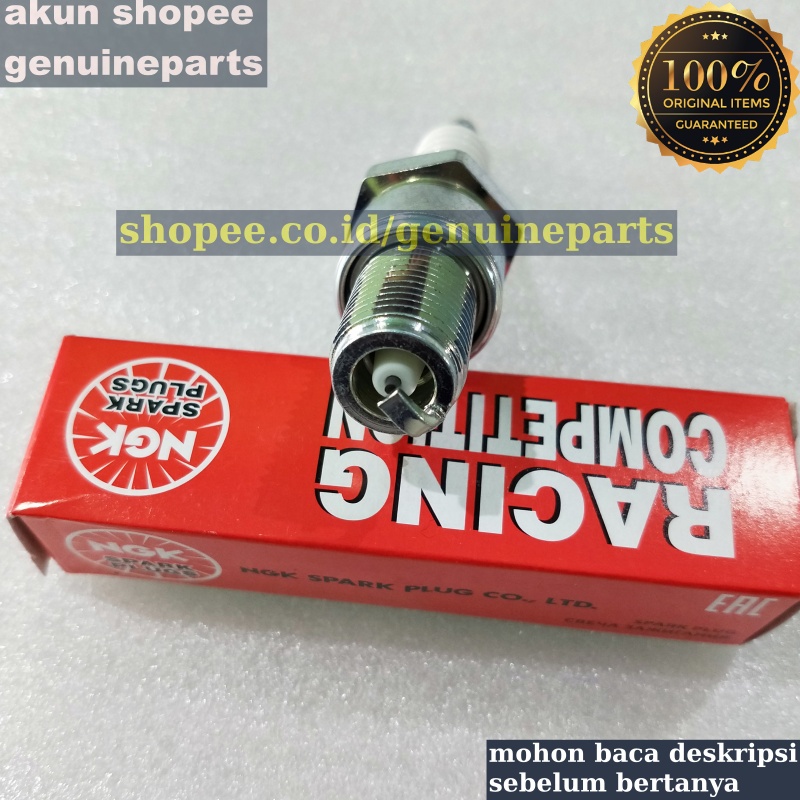 NGK B8EG RACING COMPETITION. 2-STOKE LONG THREAD SPARK PLUG COLD SPARK PLUG สําหรับ RACING DRAG RACE