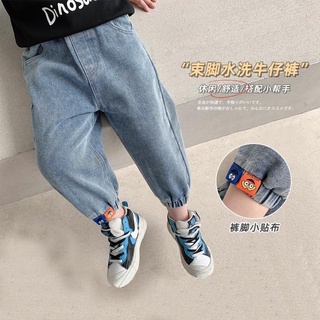 Ready Stockღ Korean Summer New Baby Boy All-match Casual Pants Jeans