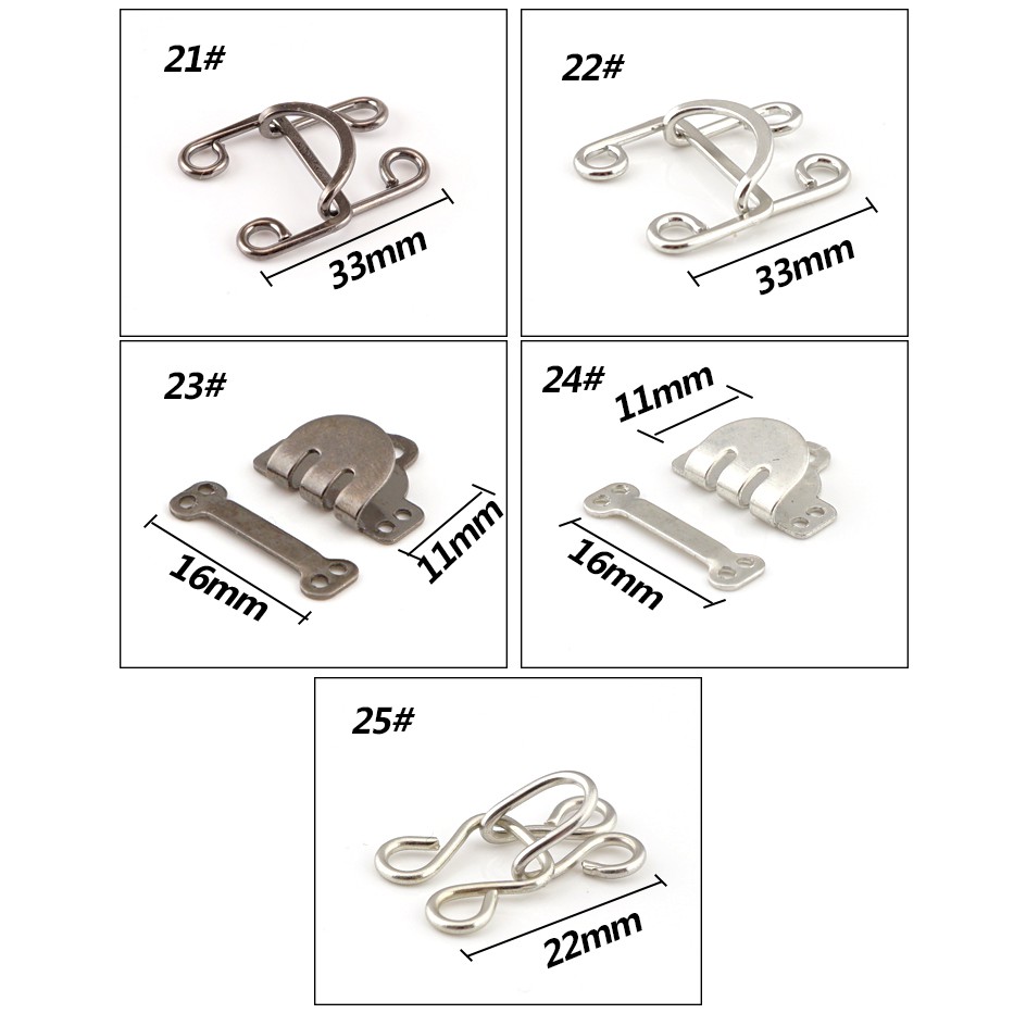 กระดุมเสื้อผ้า ตะขอแขวนหัวเข็มขัดและตา le dispplinaire - รูปที่ 7