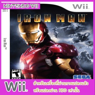 แผ่นเกมส์ wii - lron Man