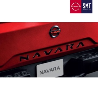 [อุปกรณ์ตกแต่งแท้ 100%] NEW NAVARA PRO-4X / PRO-2X โลโก้ท้าย สีดำ Black