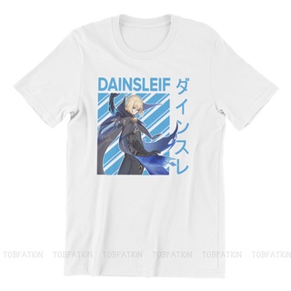 คอลูกเรือเสื้อยืดคอกลมDainsleif เสื้อยืด ผ้าฝ้าย พิมพ์ลายเกม Paimon แฟชั่นฤดูร้อน สําหรับผู้ชายผ้าฝ้ายแท้