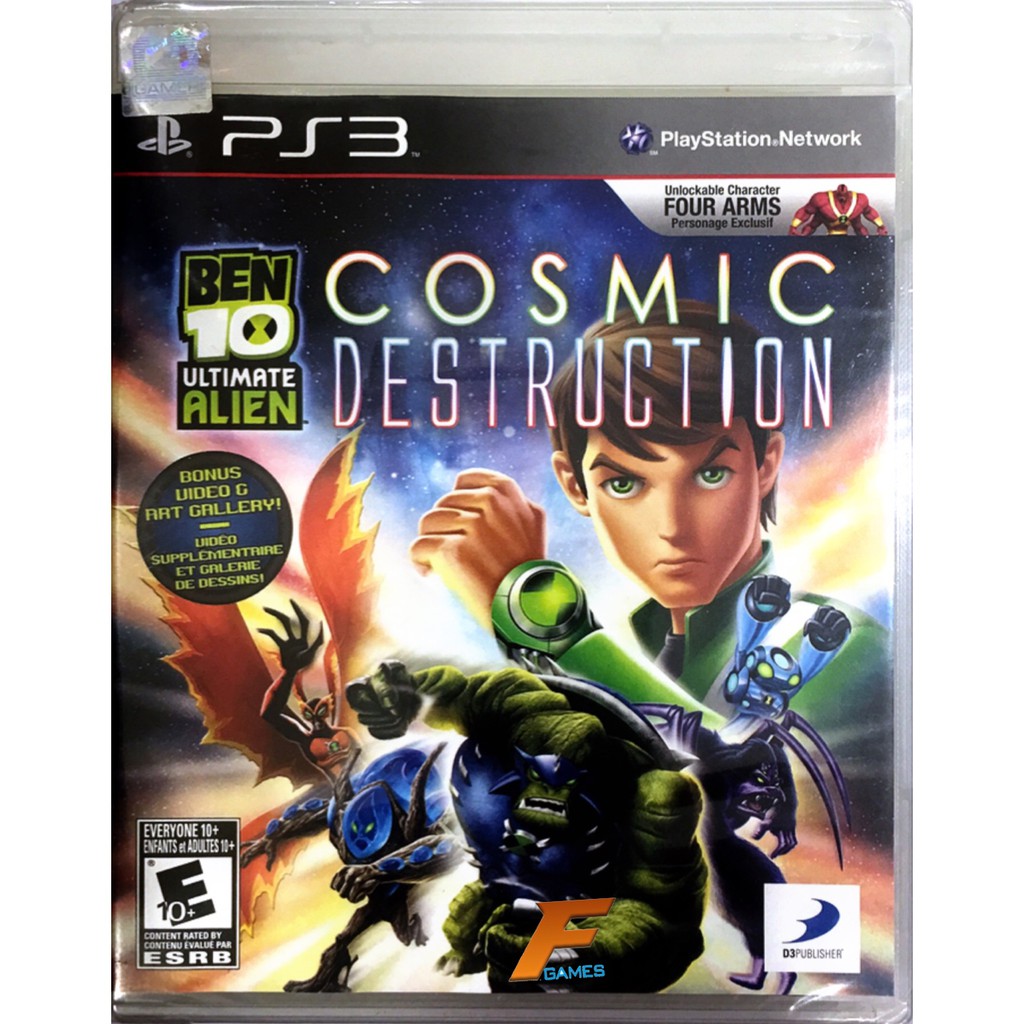 PS3 Ben 10 Ultimate Alien: Cosmic Destruction ( English ) แผ่นเกมส์ ของแท้ มือ1 มือหนึ่ง ของใหม่ ในซีล