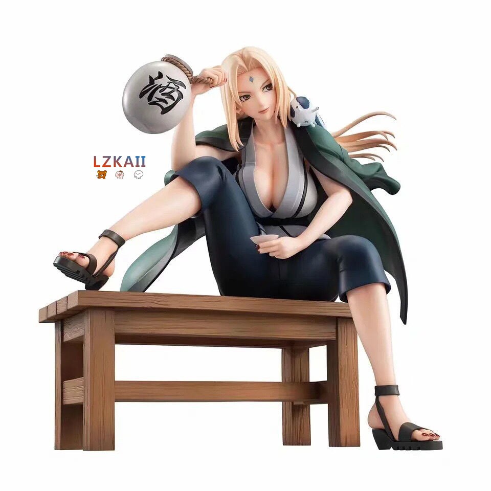 Naruto Tsunade 疾風伝 綱手 Ver 2 High Quality Anime Action Figure Gk Gift Collection Shopee Thailand