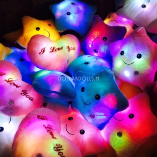 ตุ๊กตาหมอนดาว/หัวใจ LED SMILEDOLL