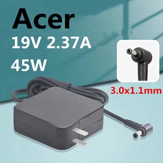 Acer Adapter ของแท้ 19V/2.37A 45W หัวขนาด 3.0*1.1mm สายชาร์จ เอเซอร์ อะแดปเตอร์, สายชาร์จ Acer