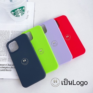 เคสมือถือ เคส ซิลิโคนกำมะหยี่โลโก้ เคสสำหรับไอโฟน รุ่น i13 13pro 13promax