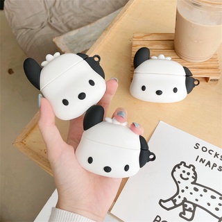 เคสหูฟังบลูทูธไร้สาย ซิลิโคนนุ่ม ลายการ์ตูน Pochacco น่ารัก สําหรับ airpods gen 1 2 3 pro