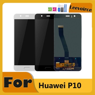 High Quality For Huawei P10 VTR-L09 VTR-L10 VTR-L29 Touch Screen LCD Display Digitizer Assembly Replace Repair Parts   T