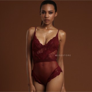 Musestore Bodysuit 37 บอดี้สูทลูกไม้
