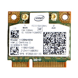 R* การ์ดอินเตอร์เน็ตไร้สาย Centrino Centrino N 1000 802.11 B/G/N 112BNHMW ขนาดเล็ก Pci-E Wifi Card