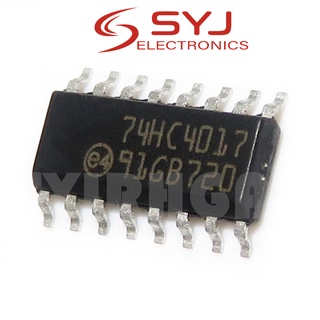 มีสินค้า ใหม่ แท้ วงจรรวม SOP-16 SOP16 74HC4017D 74HC4017 10 ชิ้น