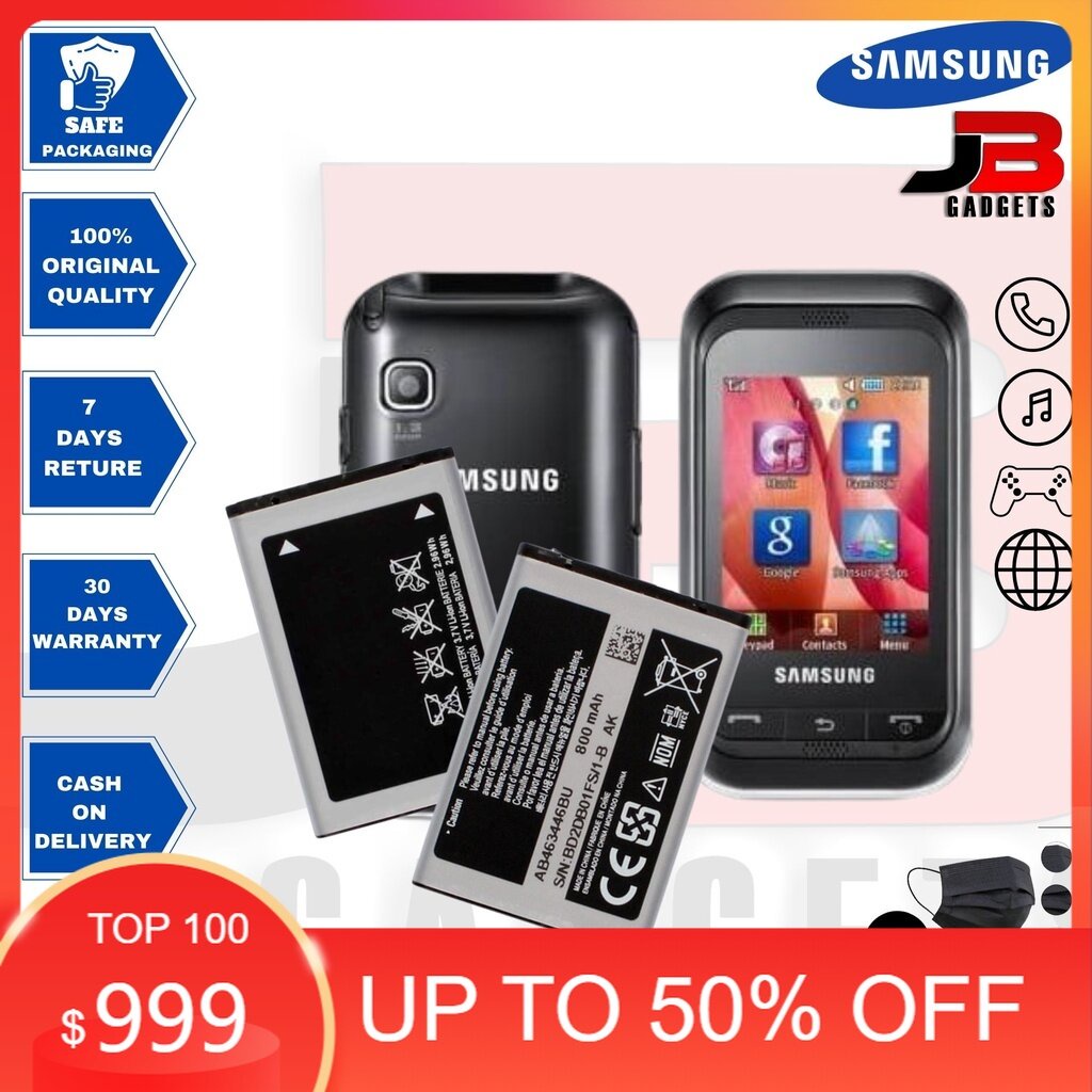 Samsung C3300C330E1050E1070 Battery model:AB463446BU(1000 mAh)Original