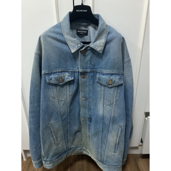 Balenciaga jeans jacket ไซซ์ S