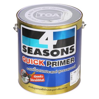 สีรองพื้นปูนอเนกประสงค์ TOA 4 SEASONS Quick Primer 9 ลิตร