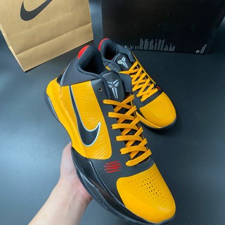 ▥รองเท้าผ้าใบ Nike Kobe 5 Protro Bruce Lee สำหรับผู้ชาย