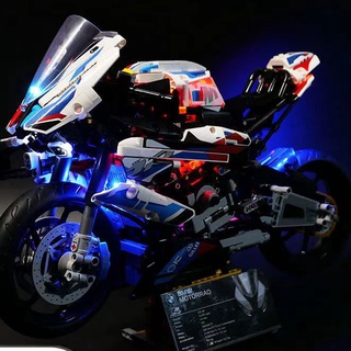 ชุดตัวต่อเลโก้รถจักรยานยนต์ BMW M1,000RR 42130 005