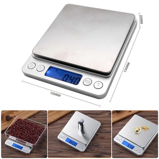 i2000 Digital Pocket Scale 500g-0.01 / 3000g-0.1 สินค้าขายดี! เครื่องชั่งน้ำหนัก ความละเอียดสูง เครื่องชั่งน้ำหนักอาหาร