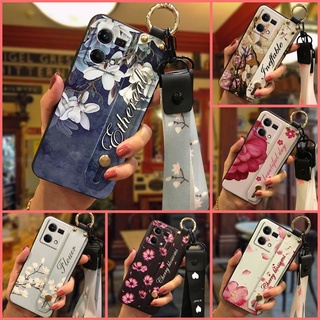 มาใหม่ เคสโทรศัพท์มือถือ ซิลิโคน กันน้ํา กันกระแทก พร้อมขาตั้ง และสายคล้องข้อมือ ทนทาน สําหรับ OPPO Reno7 4G F21 Pro 4G