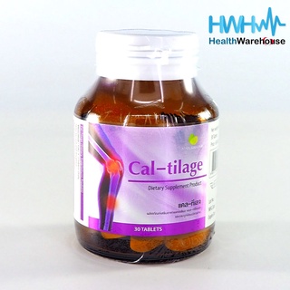 Cal-Tilage 30 เม็ด แคลทีเลจ อาหารเสริมบำรุงกระดูกและข้อ Cal-Tilage 30s