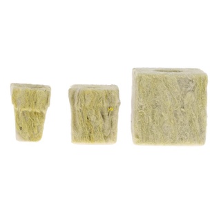 Yu Rockwool Cube ไฮโดรโปนิก สื่อการเจริญเติบโตของพืช ฐานบีบอัด ไร้ดิน