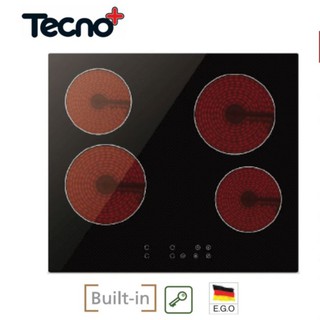 TECNOPLUS เตาเซรามิคไฟฟ้า แบบฝัง 4 หัวเตา รุ่น TNP VT 4060 MN