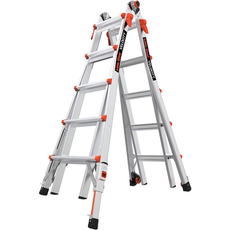 บันไดอลูมิเนียม บันไดทรงเอ LITTLE GIANT รุ่น LEVELER M22 จากสหรัฐอเมริกา