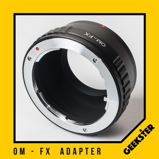 เมาท์แปลง OM-FX ( OLYMPUS OM - Fuji FX Adapter / ฟูจิ Lens Adapter )