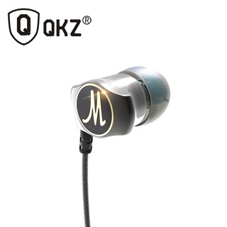 Qkz DM7 ชุดหูฟังสเตอริโอ โลหะผสมสังกะสี HiFi fone de ouvido BASS สําหรับสมาร์ทโฟน