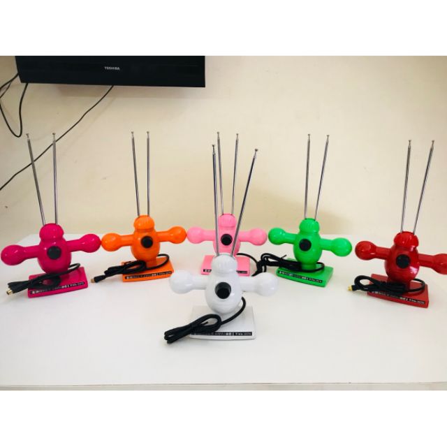 เสาอากาศทีวีดิจิตอลSLS รุ่น หนวดกุ้ง D8D