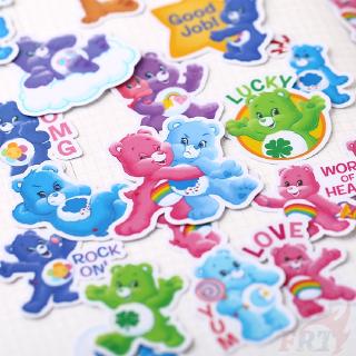 ❀ Care Bears Q-2 Diary Manual สติ๊กเกอร์ ❀ 40Pcs/Set Cartoon Album Scrapbooks Mixed DIY Decor สติ๊กเกอร์