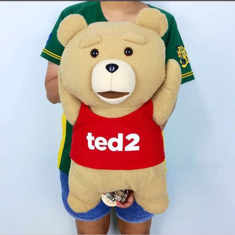 ตุ๊กตาหมีTed Ted2 Doll หมีเท็ด งานแท้ญี่ปุ่น ใหม่ ป้ายห้อย