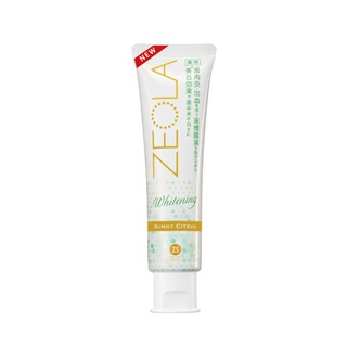 (Exp 01/2024) ZEOLA WHITENING TOOTHPASTE SUNNY CITRUS 95 G / ยาสีฟัน กลิ่นซิตรัส ป้องกันการเกิดโรคเหงือกอักเสบ