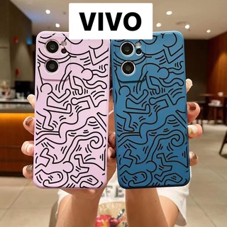 kiddy เคสมือถือ ซิลิโคน เคสVIVO เคสโทรศัพท์มือถือ Vivo Y3 Y11 V17pro Y12 Y17 Y19 Y95 Y93 #530