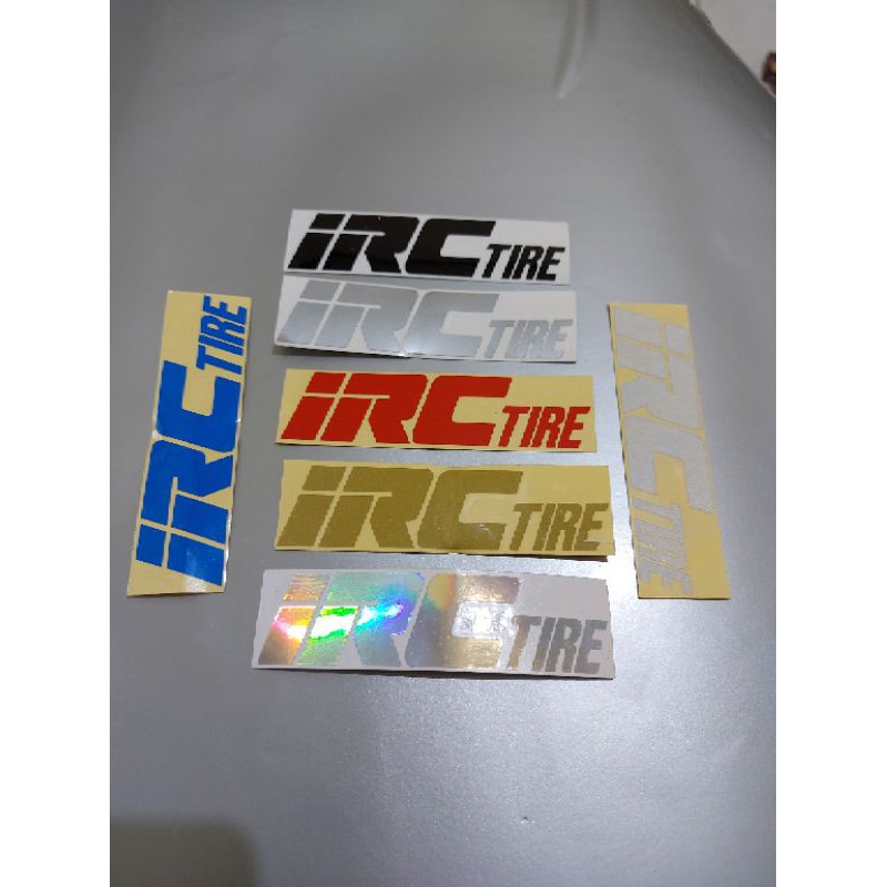 สติ๊กเกอร์ตัดยาง IRC